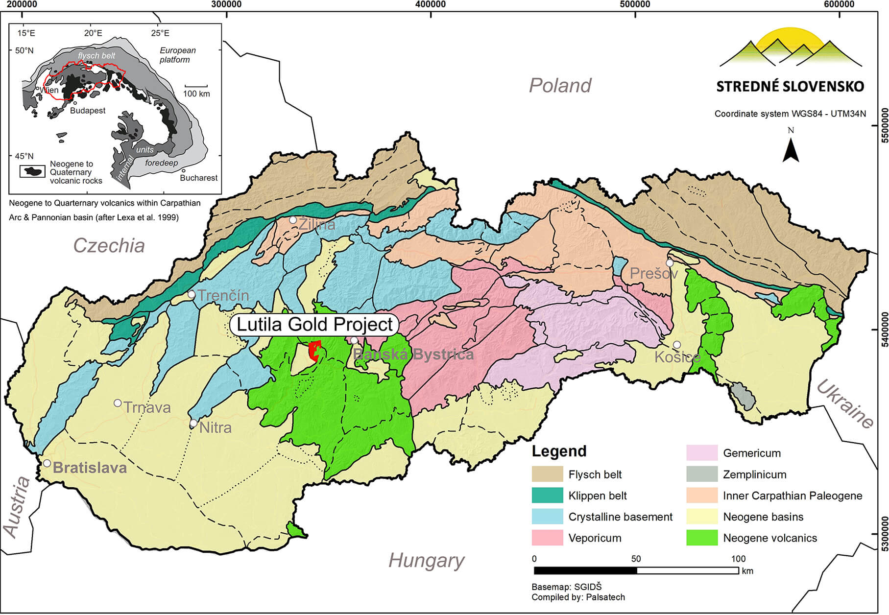 1. slovakia and lutila el - Lutila Gold Project