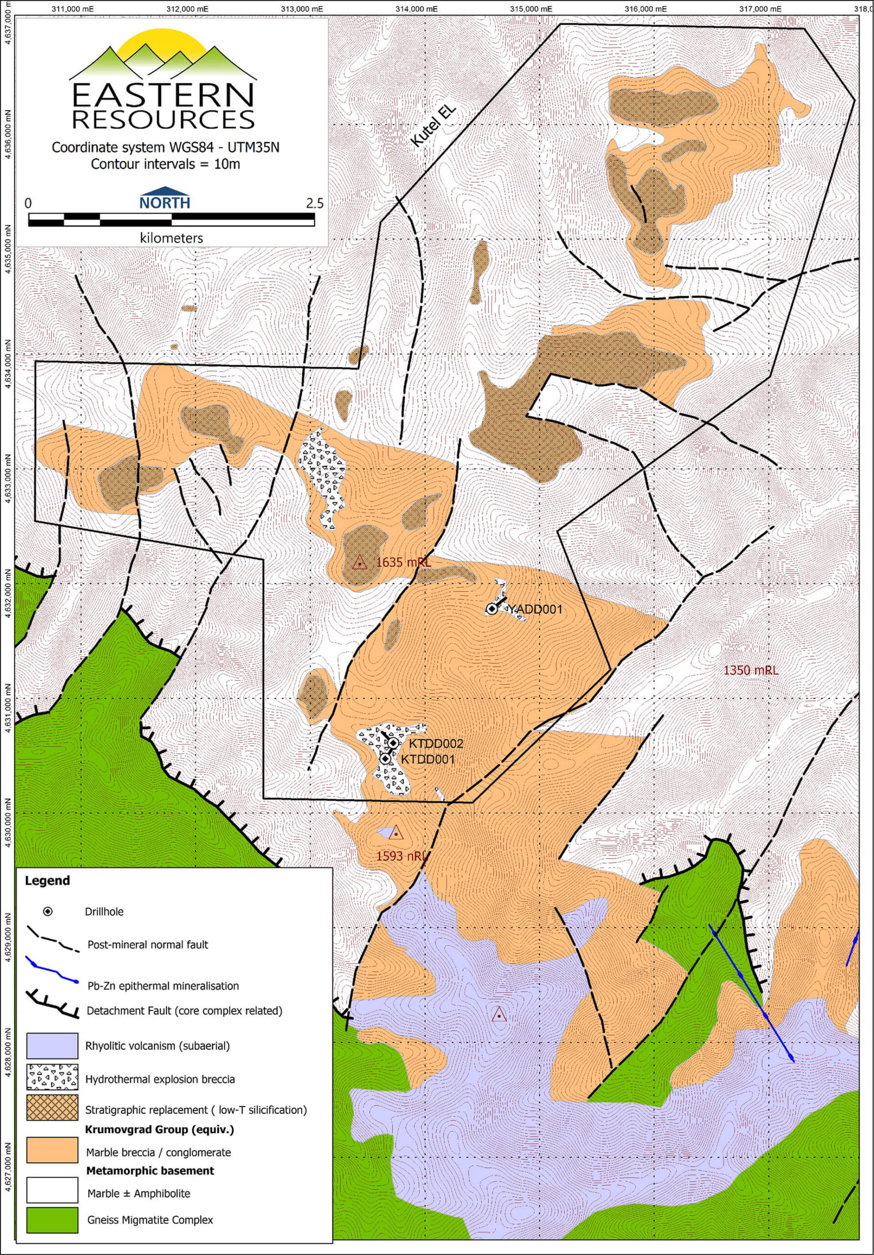 figure1 17102023 scaled - BULGOLD Inc. Announces an Exploration Update on the Kutel Gold Project