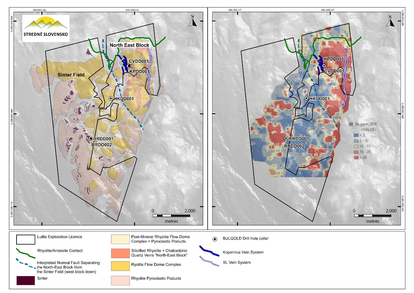 10 figure 10 - BULGOLD Inc. Discovers The Kopernica Vein System Within The Northern East Block On The Lutila Gold Project